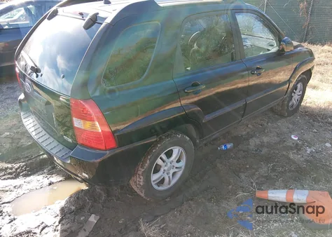 2006 Kia Sportage Ex V6/Lx из США, поврежденный, VIN KNDJF723267240721